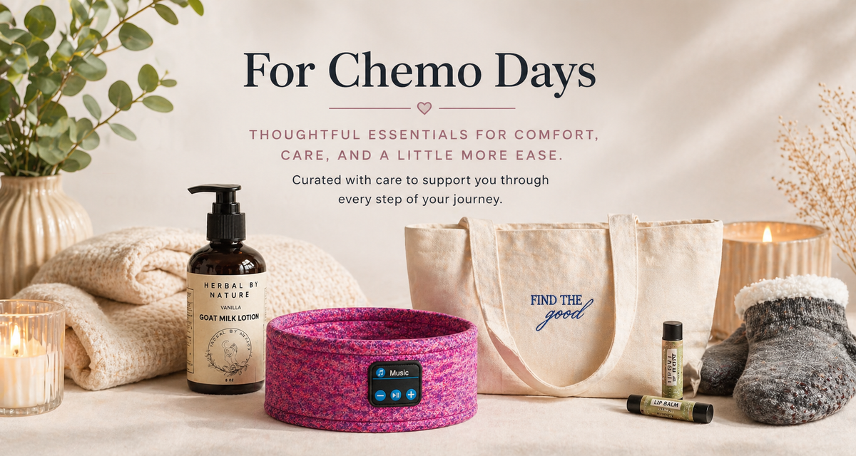 Chemo Day Essentials:
Start here — what actually helps during treatment