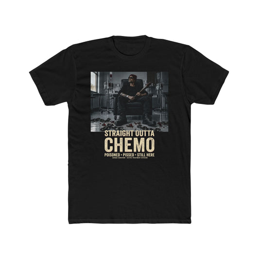 Straight Outta Chemo Men's Shirt – Cancer Treatment Survivor Tee