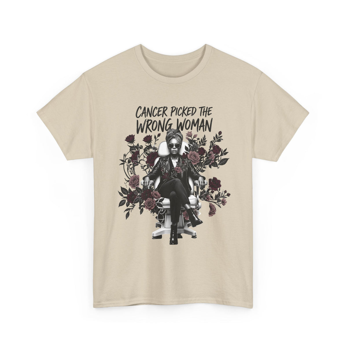 Cancer Picked the Wrong Woman Shirt – Cancer Fighter & Survivor T-Shirt