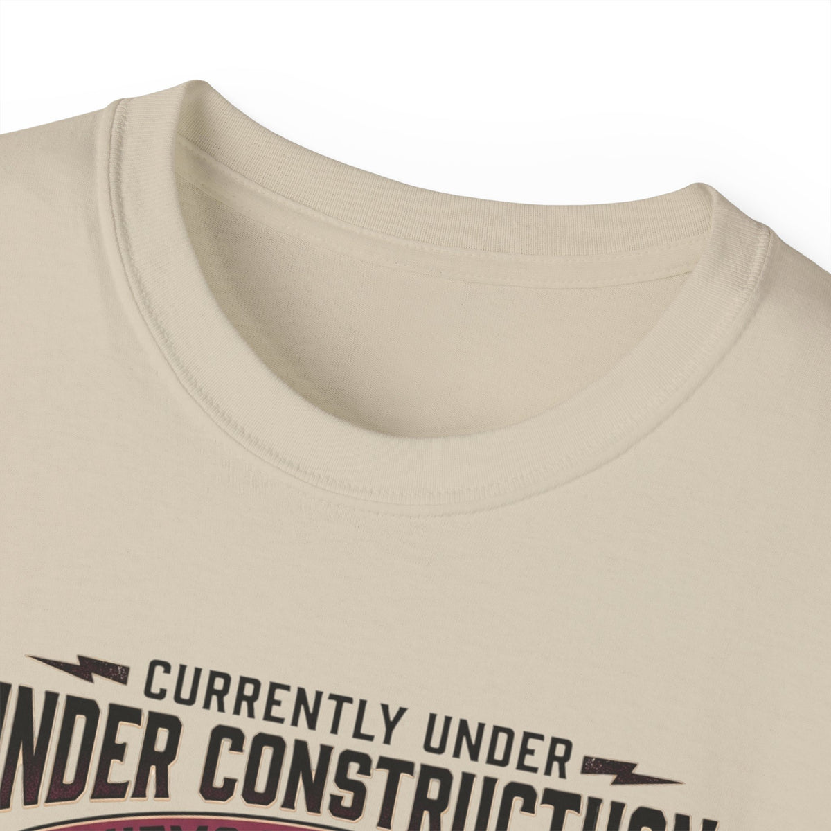 Unisex Chemo in Progress Cancer Fighter T-Shirt – Currently Under Construction, Active Treatment Tee