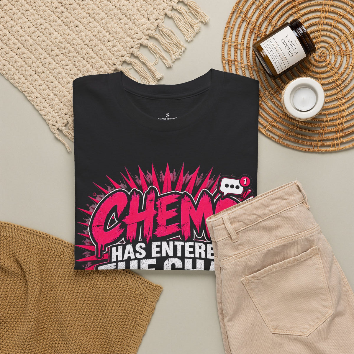Chemo Has Entered The Chat Tee | Cancer Treatment Support Shirt