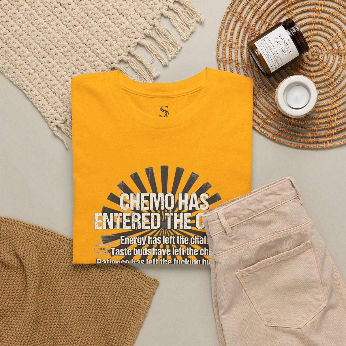 Chemo Has Entered the Chat T-Shirt | Cancer Survivor Humor