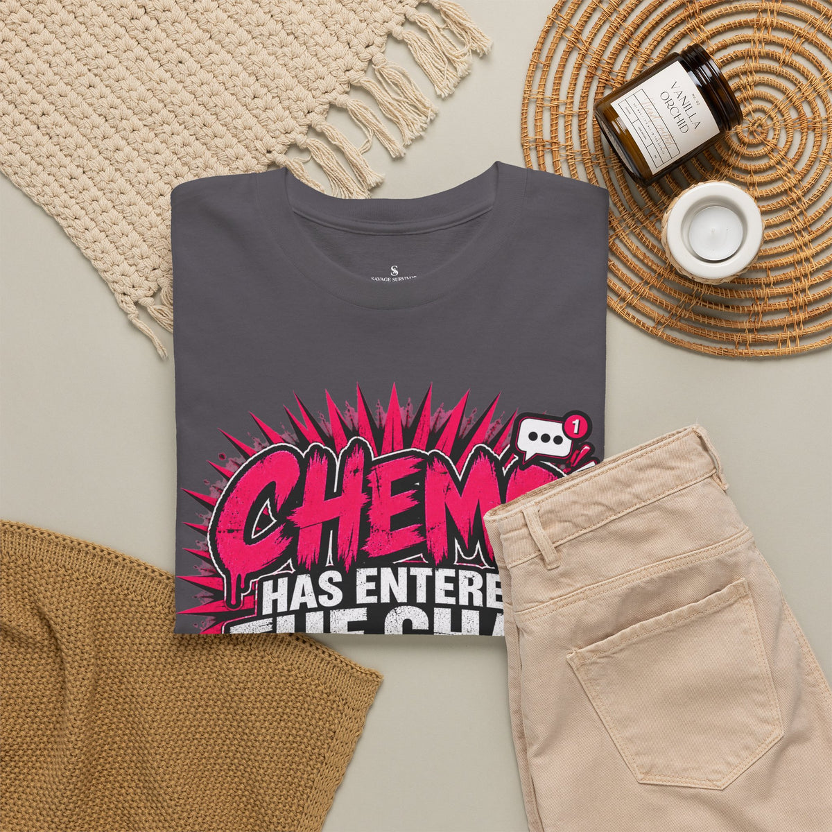 Chemo Has Entered The Chat Tee | Cancer Treatment Support Shirt