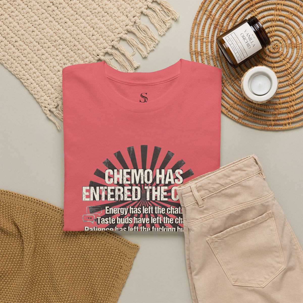 Chemo Has Entered the Chat T-Shirt | Cancer Survivor Humor