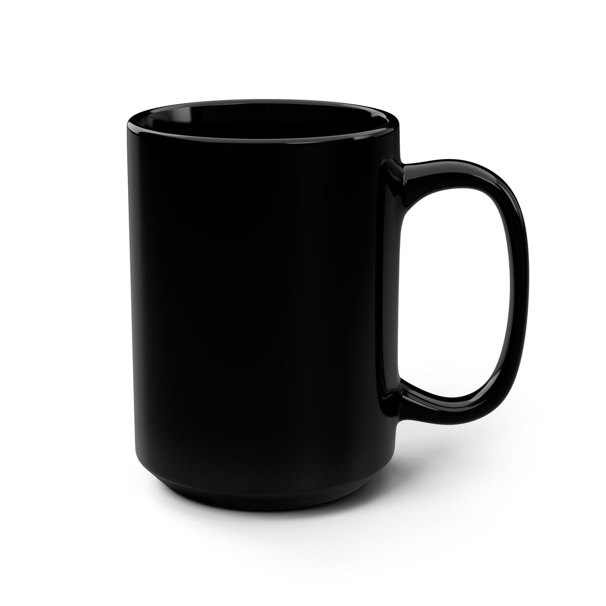 Still Here Still Inappropriate mug | Black 15oz, Breast Cancer Awareness pink ribbon design