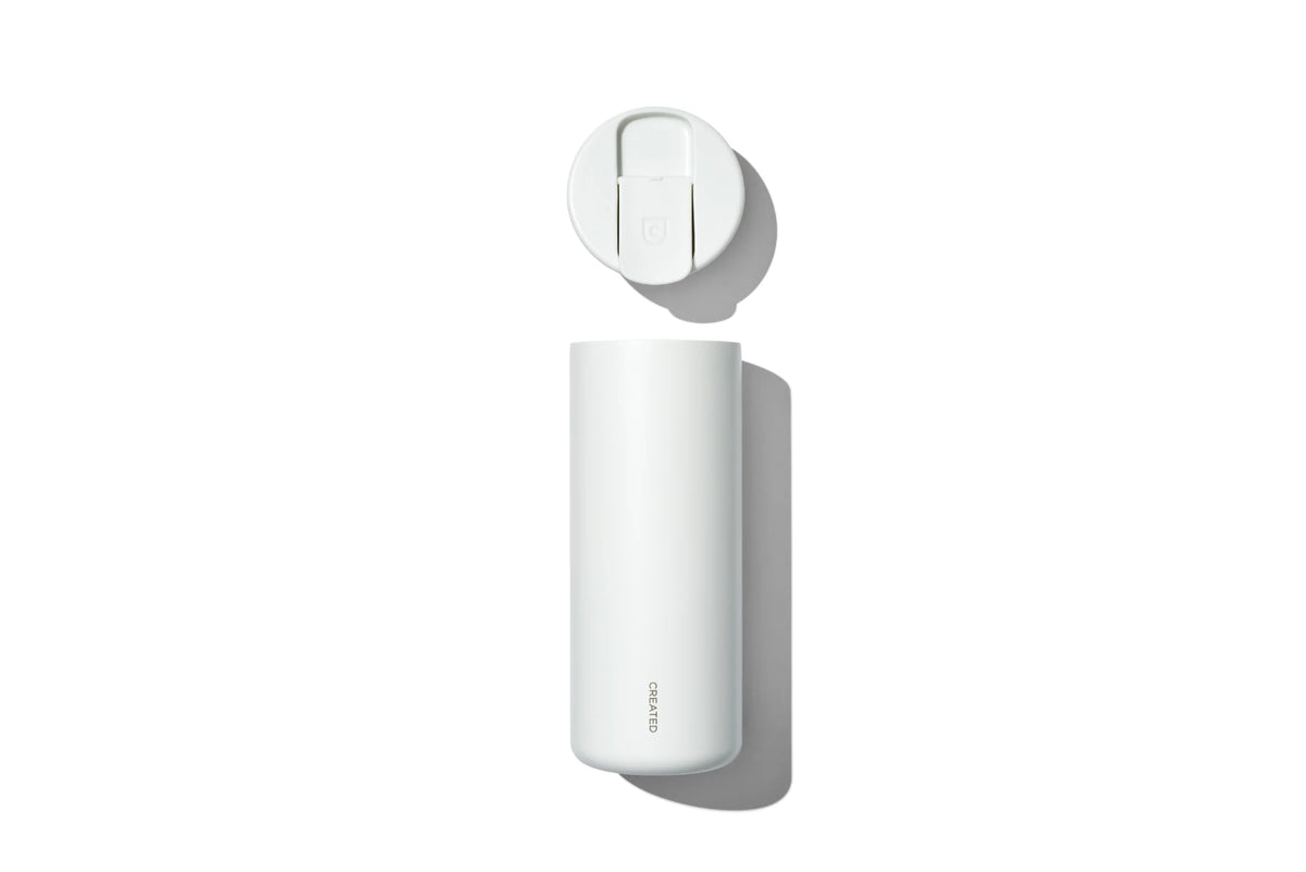16oz Nomad Flip Tumbler - White