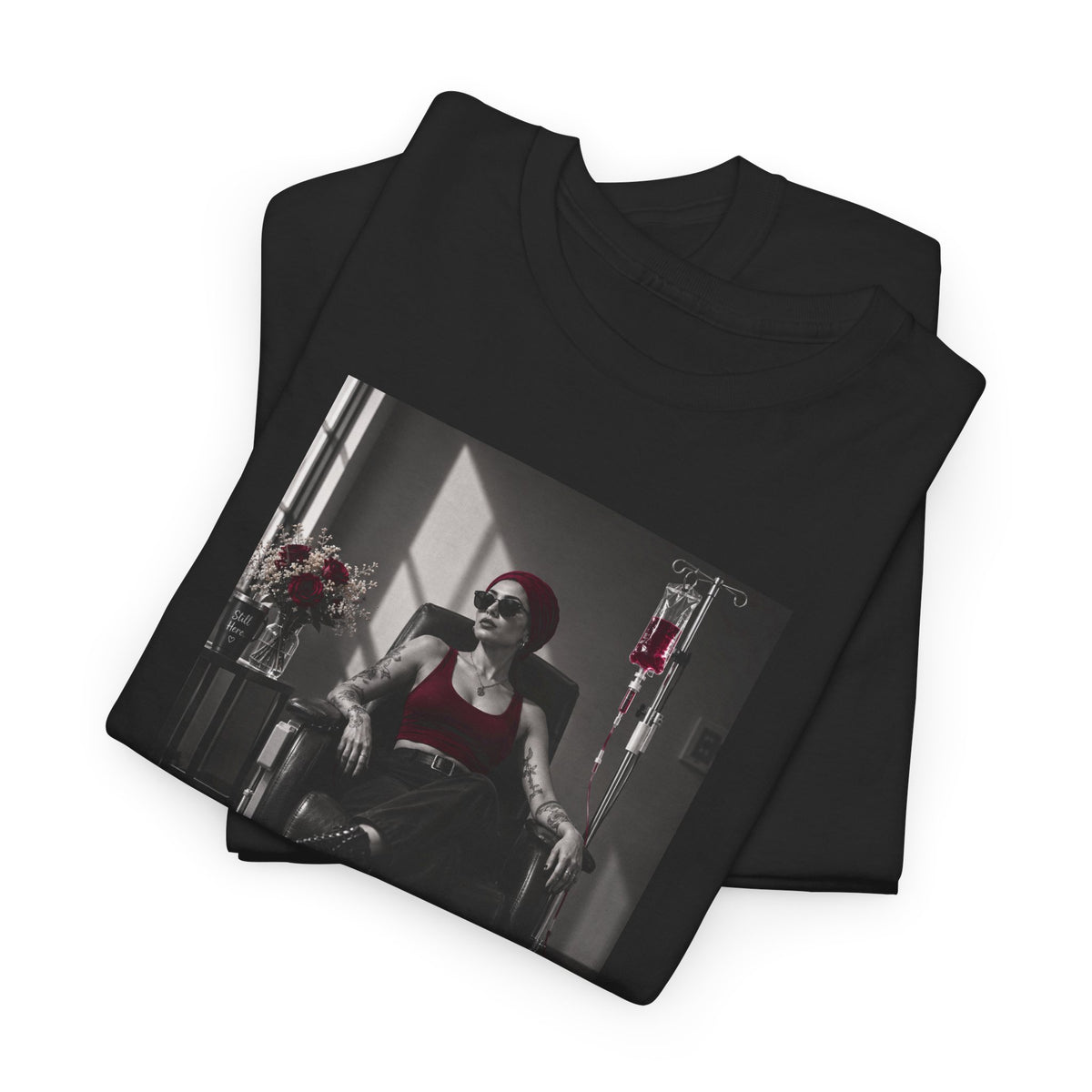 Straight Outta Chemo T-Shirt | Cancer Survivor Pride, Bold Typography