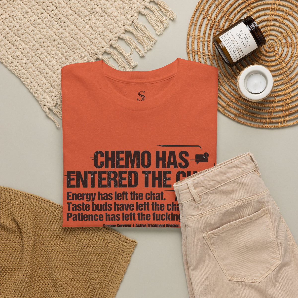 Chemo Has Entered The Chat T-Shirt | Cancer Treatment Awareness
