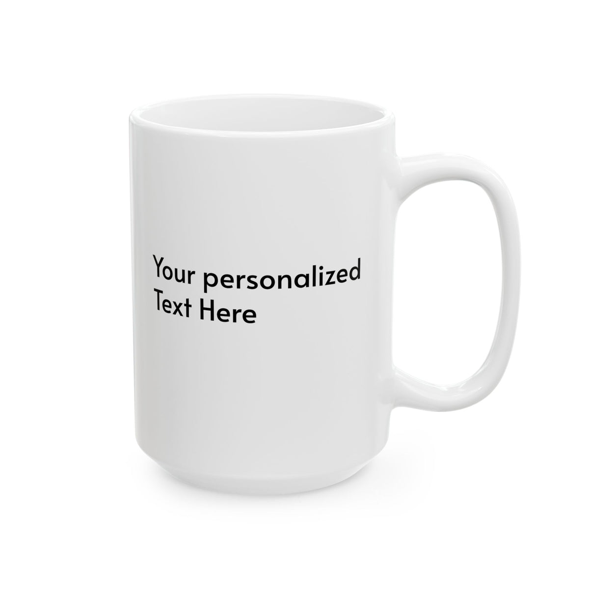 Inspirational Quote Ceramic Mug — Customizable Sympathy & Peace Message (11oz, 15oz)