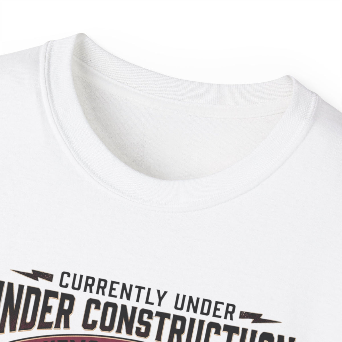Unisex Chemo in Progress Cancer Fighter T-Shirt – Currently Under Construction, Active Treatment Tee