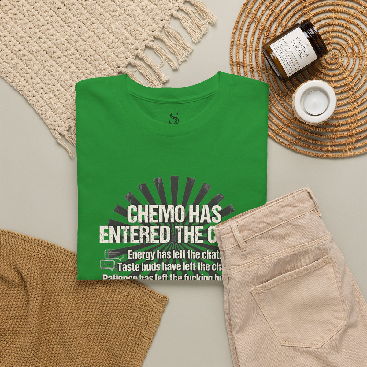 Chemo Has Entered the Chat T-Shirt | Cancer Survivor Humor