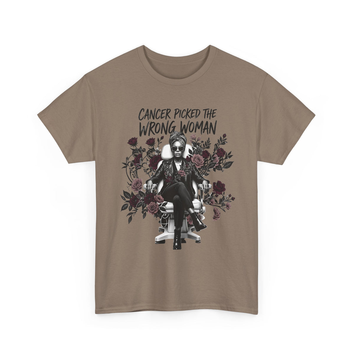 Cancer Picked the Wrong Woman Shirt – Cancer Fighter & Survivor T-Shirt