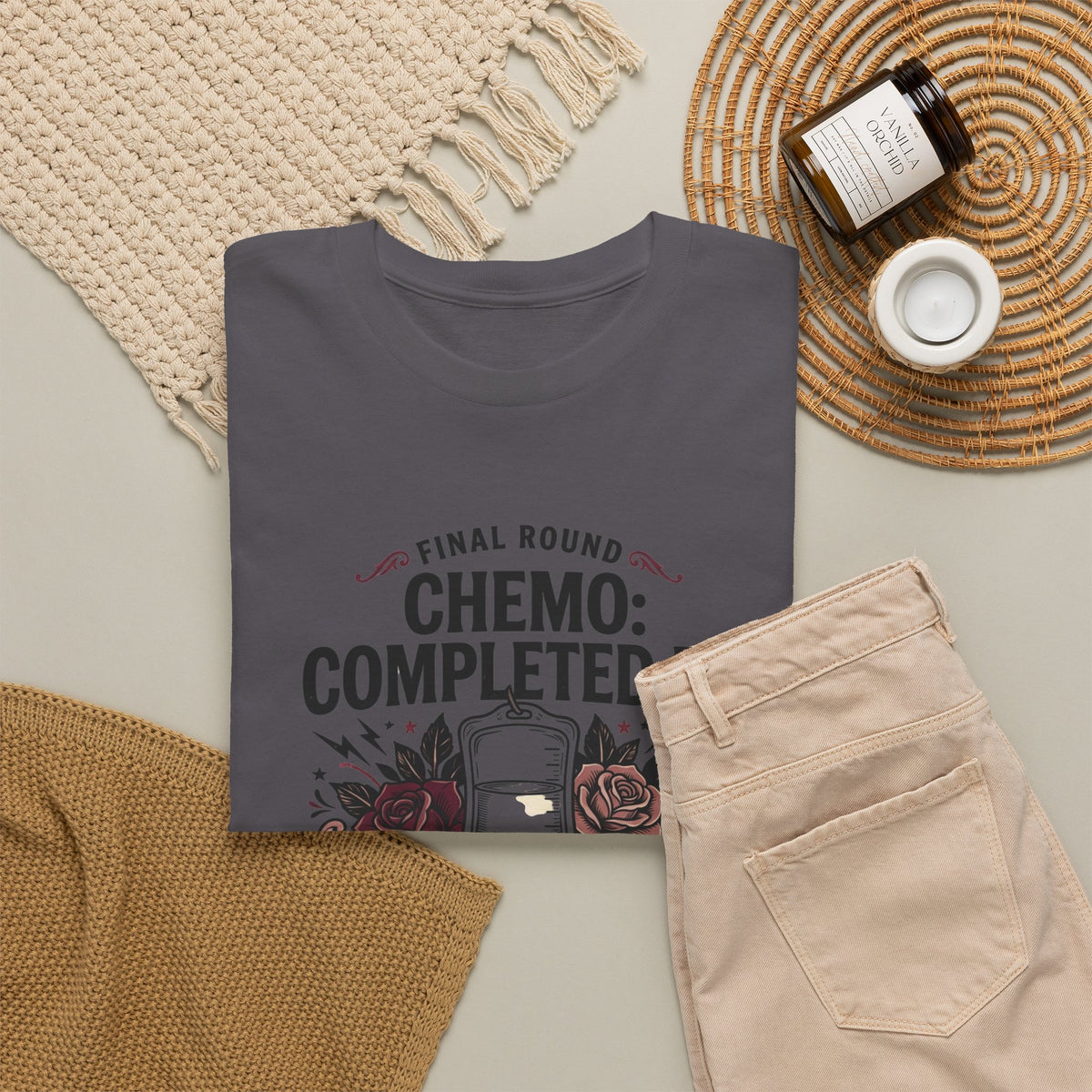 Chemo Completed It Tee — Savage Survivor Treatment Graduate Shirt