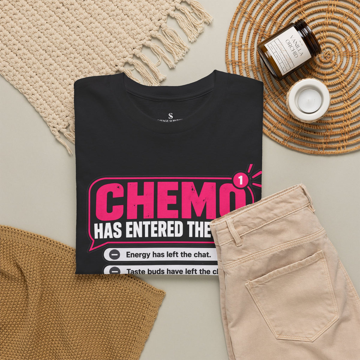 Chemo Has Entered the Chat T-Shirt | Cancer Treatment Support Tee