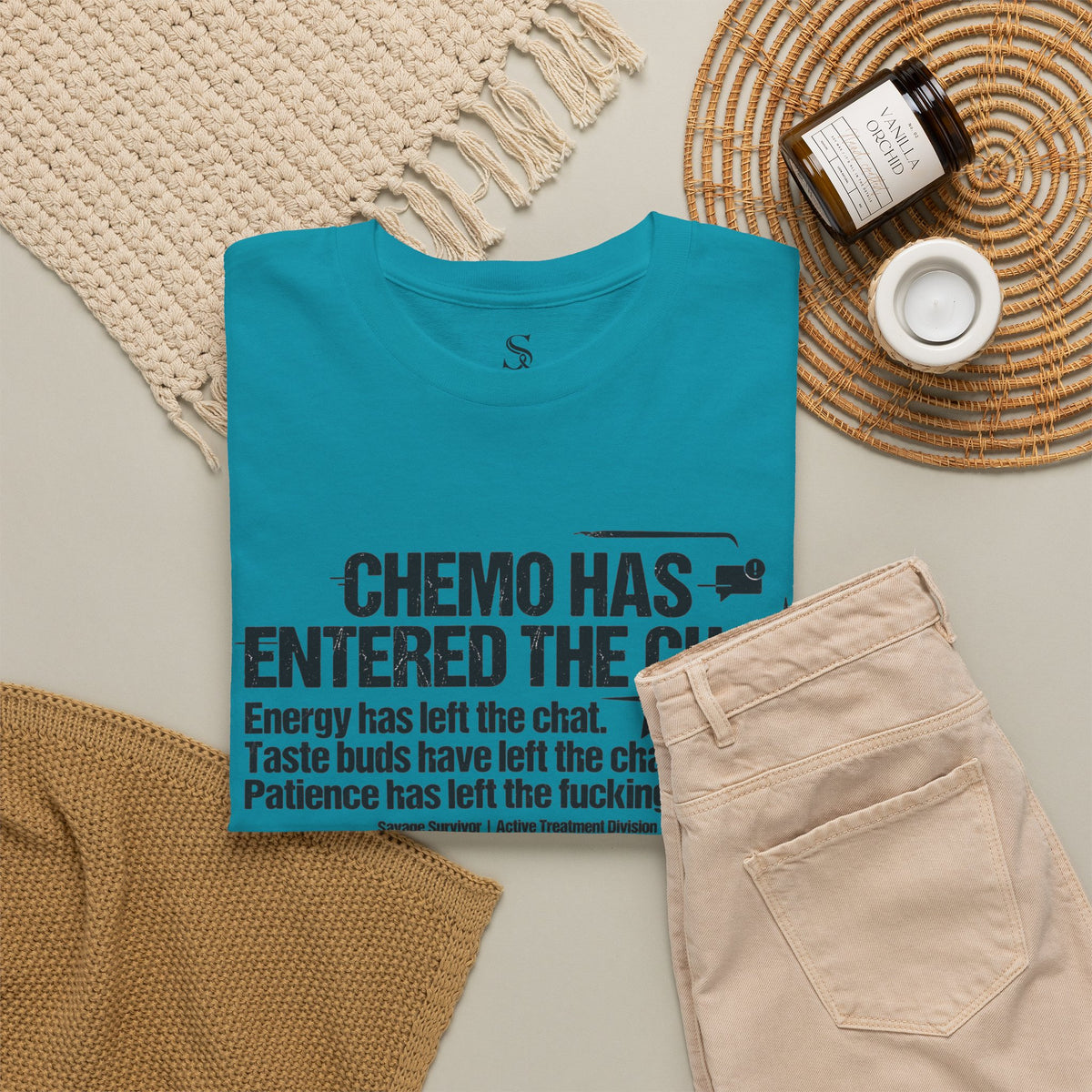 Chemo Has Entered The Chat T-Shirt | Cancer Treatment Awareness