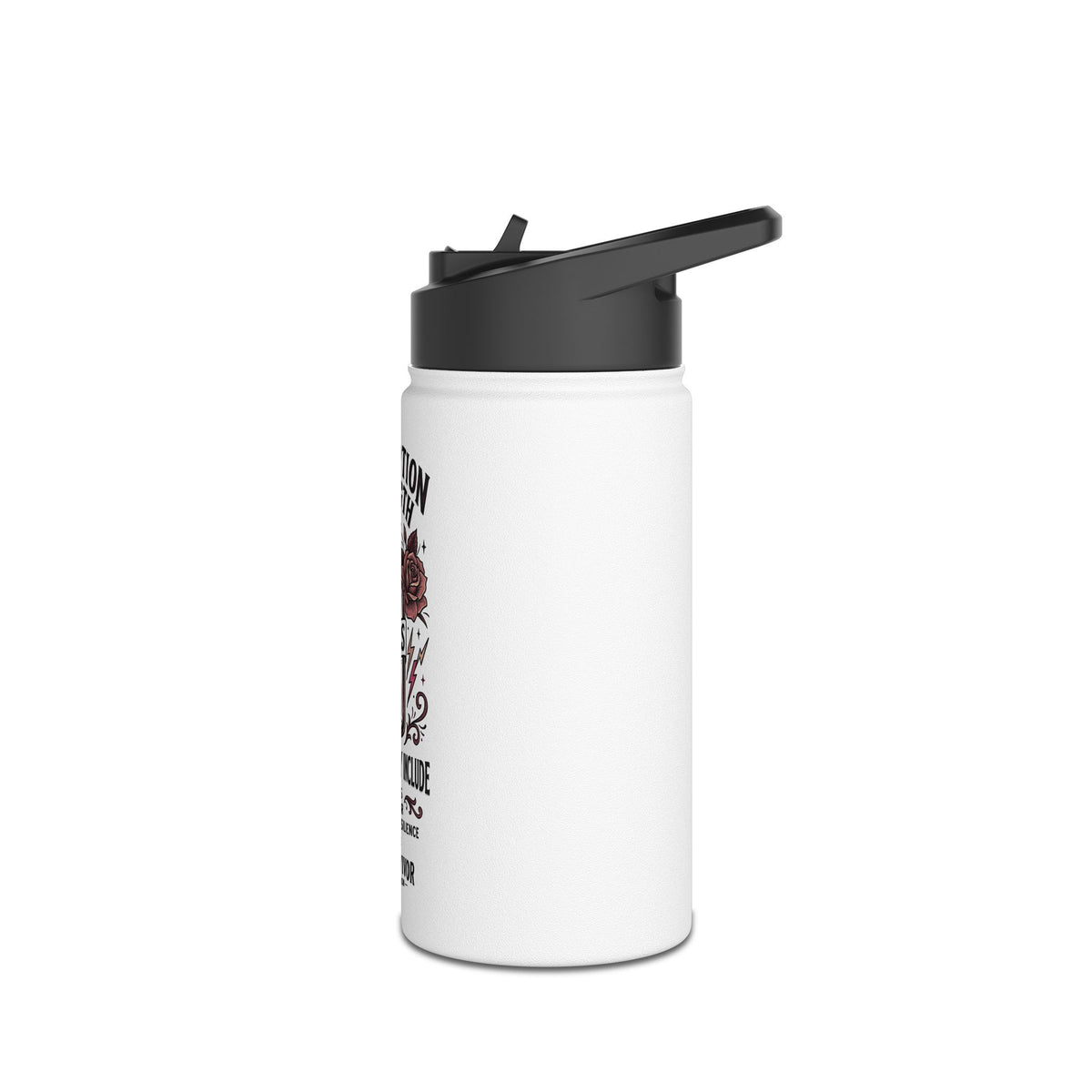 Prescription Strength Badass Cancer Survivor Water Bottle – Funny Chemo Gift, Stainless Steel Bottle
