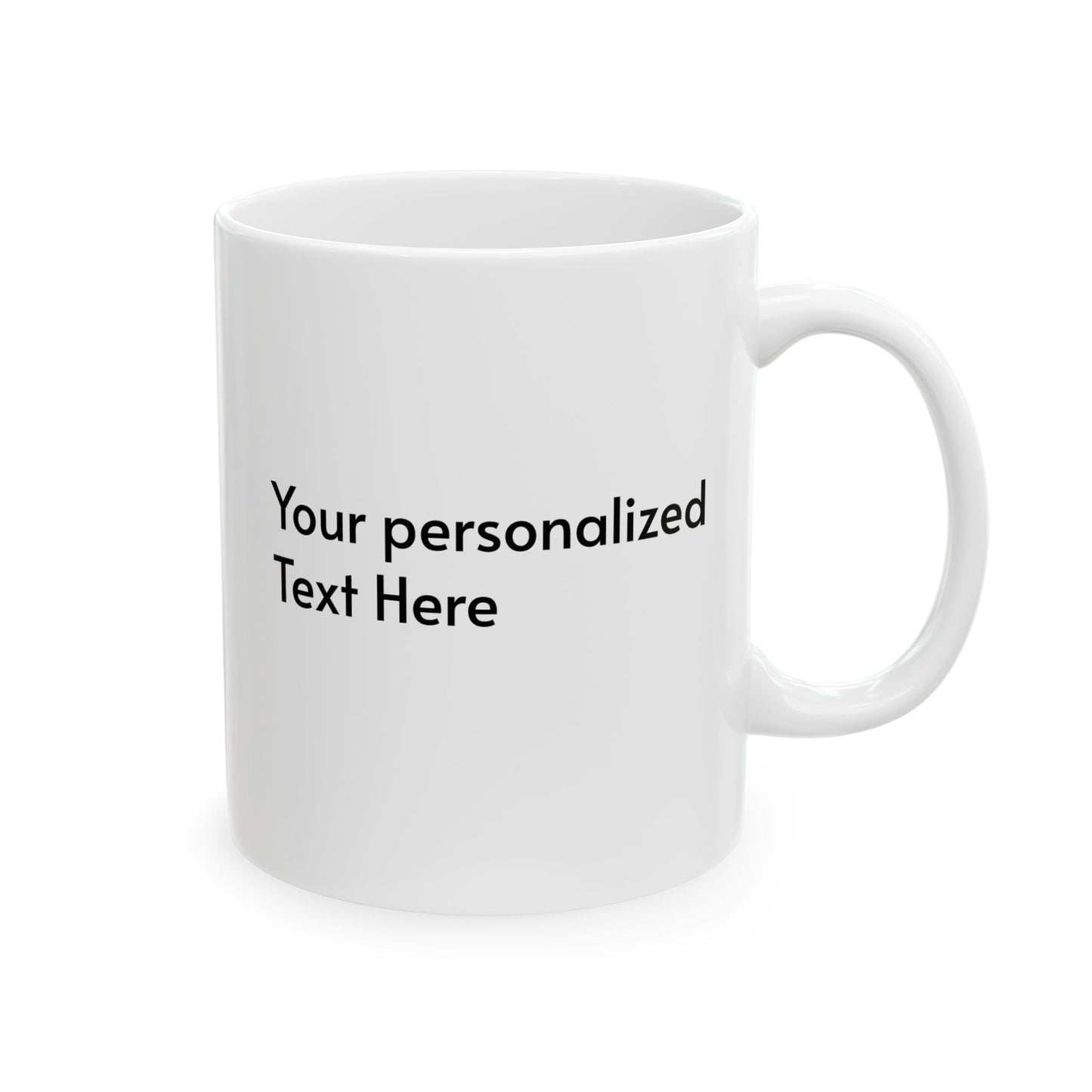 Inspirational Quote Ceramic Mug — Customizable Sympathy & Peace Message (11oz, 15oz)