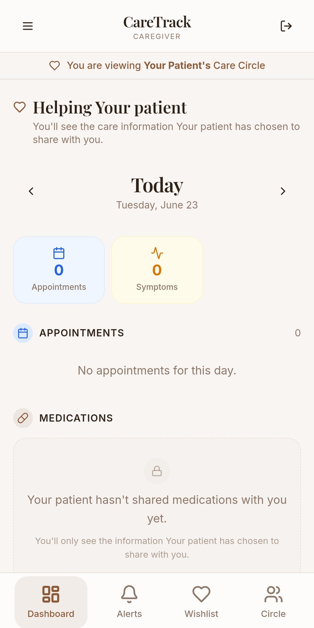 CareTrack — Digital Care Binder App for Cancer Patients & Caregivers | Lifetime Access | Medical Tracker
